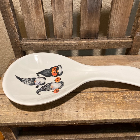 Halloween Gnome Spoon,  Witch Gnomes Melamine Spoon Rest, Halloween Witch Gnomes - Picture 12 of 13